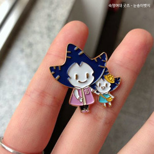 금도금 일반칠 뱃지