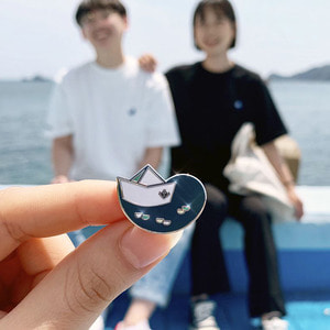은니켈 수지칠 뱃지